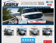 Tablet Screenshot of legacymotorstopeka.com